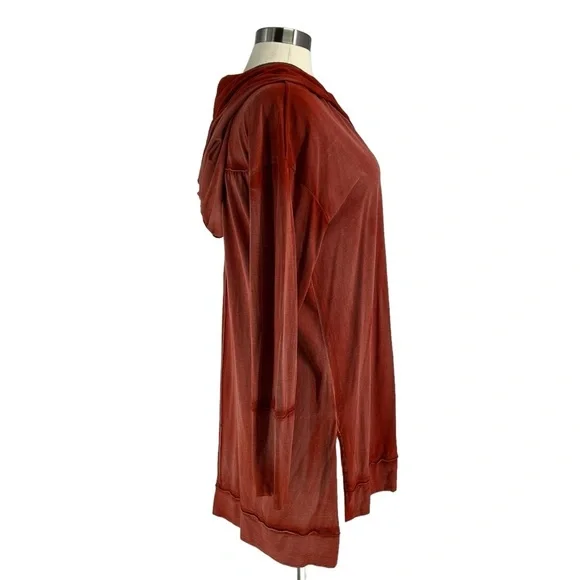 MUR MUR Hooded Tunic or Mini Dress L - Picture 3 of 6